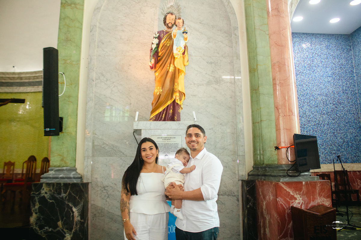 Fotógrafo de Batizado Católico em Manaus | Bernardo Oliveira Fotografia
