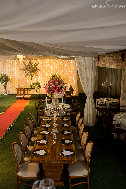 decoração de casamento verde e branco, decoração rustica