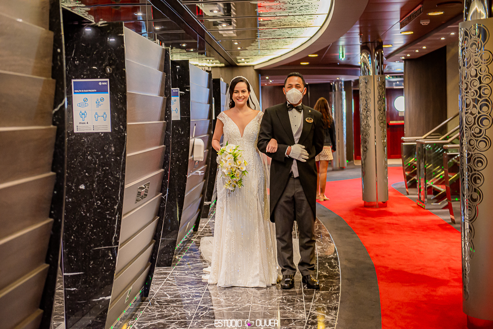 casamento em cruzeiro, casamento no navio, casamento em alto mar, cerimonia em navio, cerimonia no cruzeiro, casamento no cruzeiro msc, navio msc, cruzeiro msc, bride msc