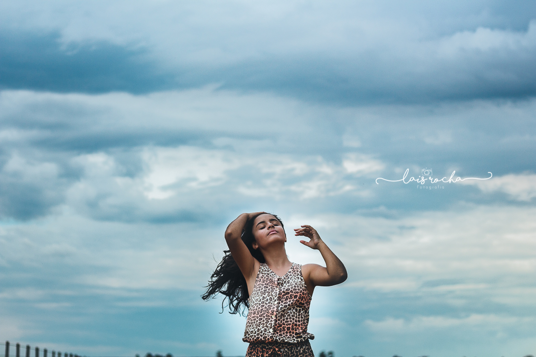 Sozinha com seus sonhos, que não param de crescer! 