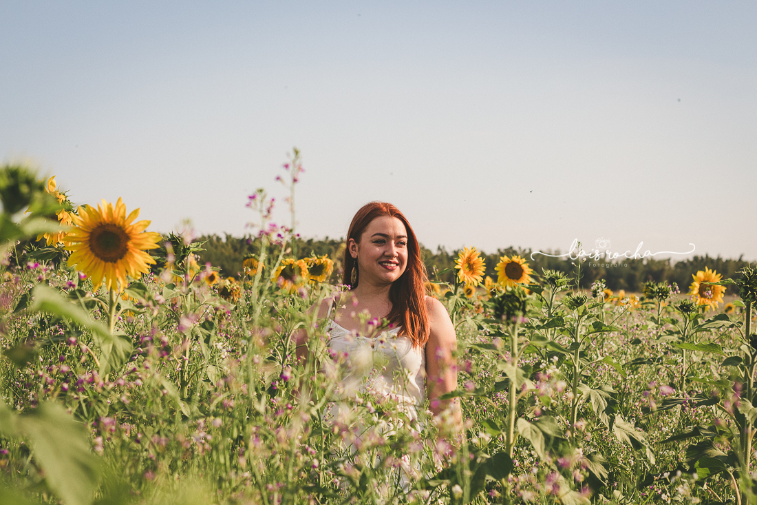 Ensaio Feminino Girassóis