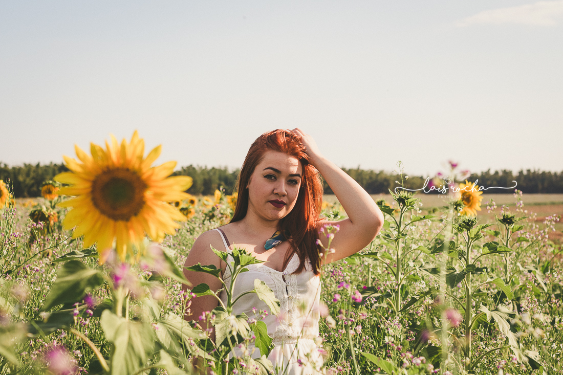 Ensaio Feminino Girassóis
