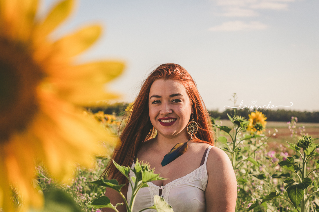 Ensaio Feminino Girassóis