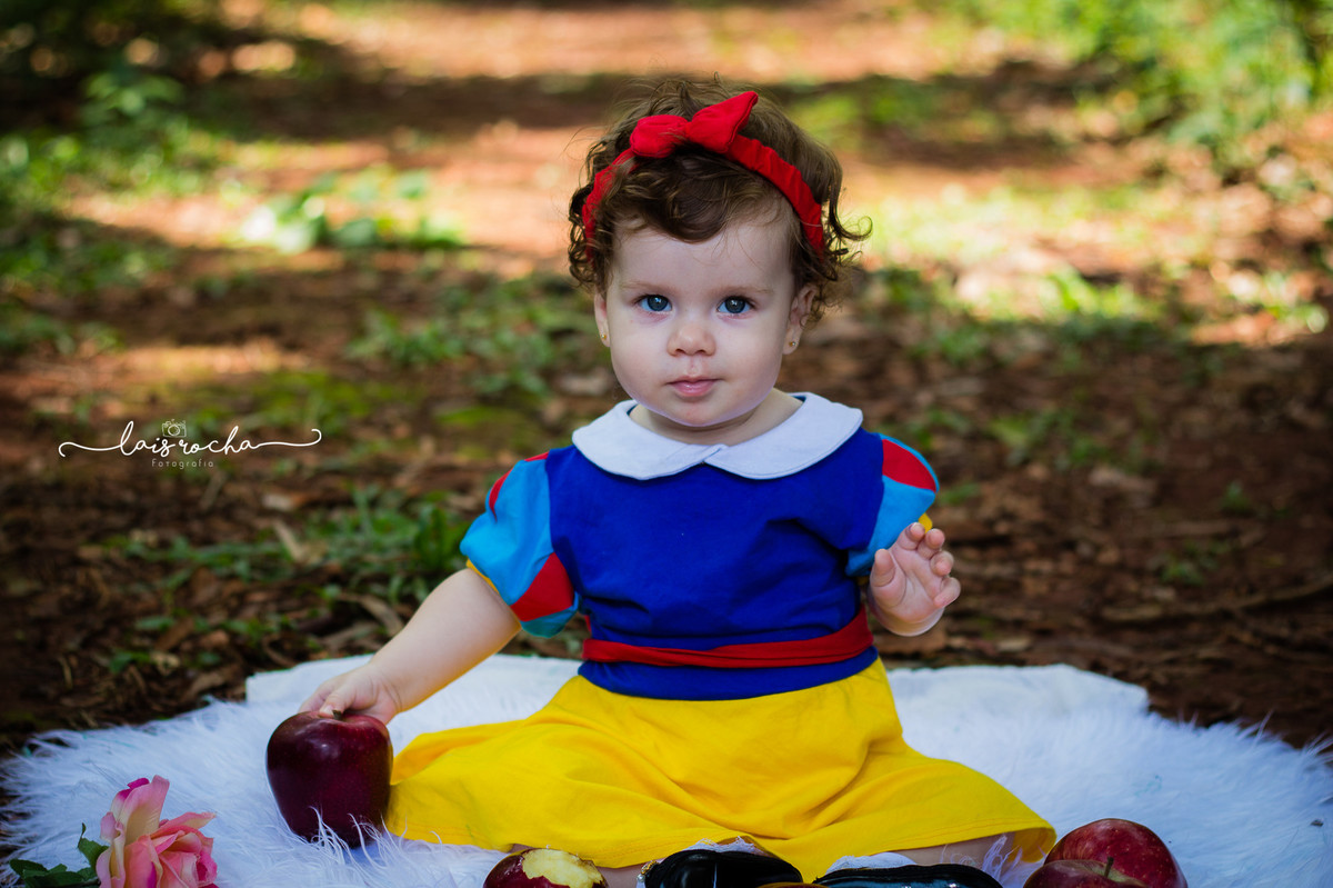 Branca de neve - ensaio infantil natal - laís rocha fotografia