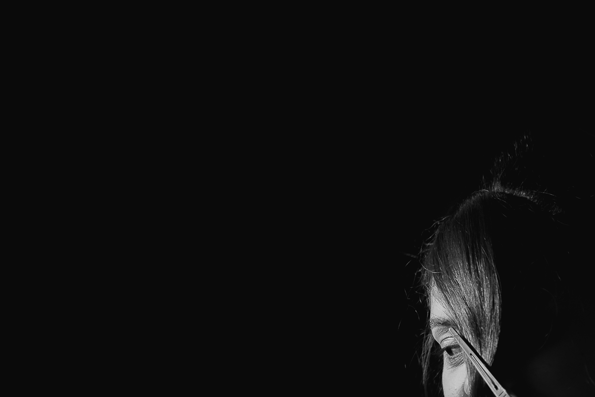 detalhes making of noiva