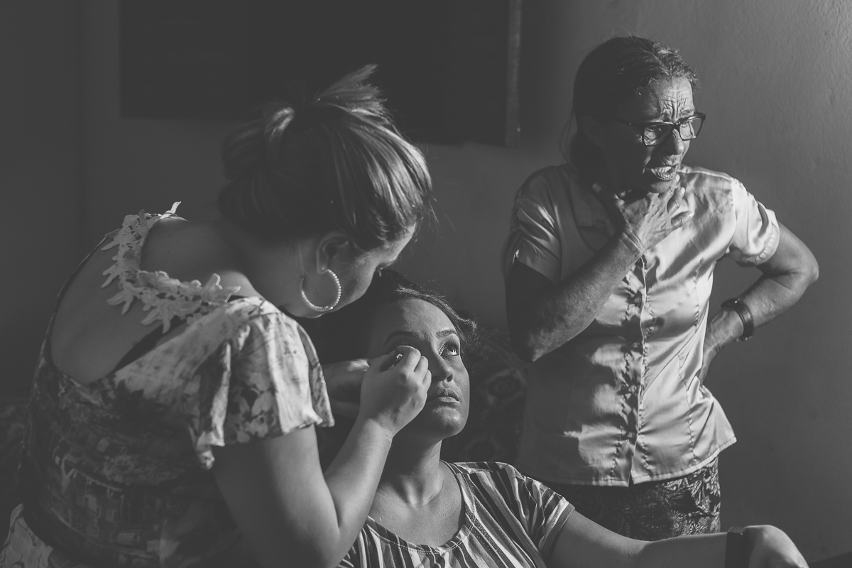 detalhes making of noiva