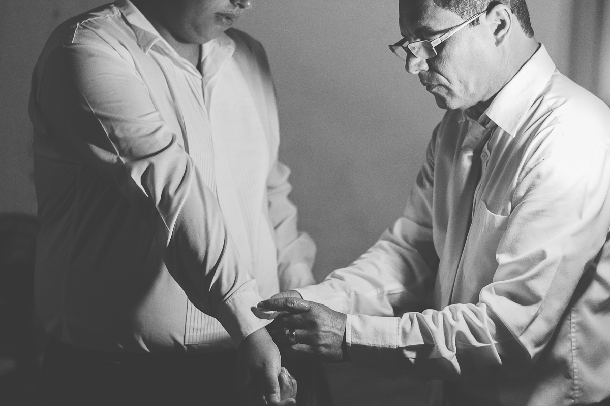 detalhes making of noivo pai