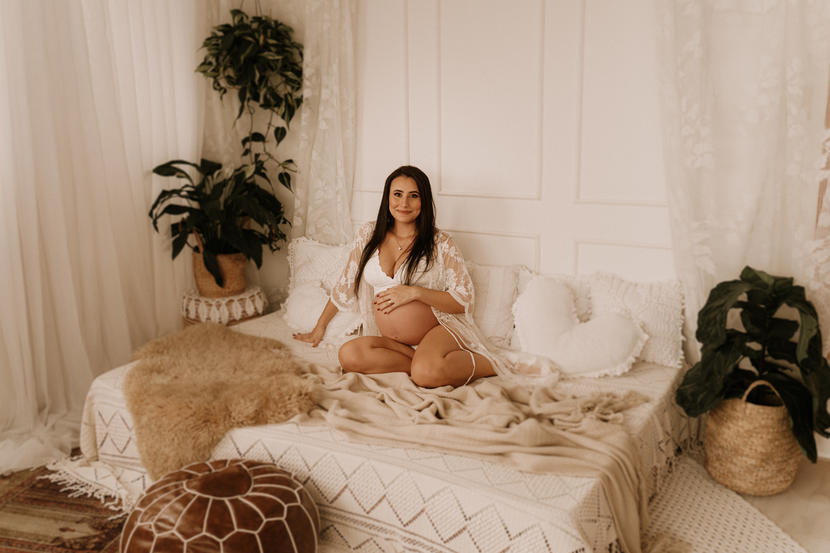 Ensaio Gestante Estúdio