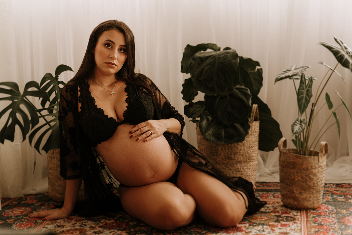 Ensaio Gestante Estúdio