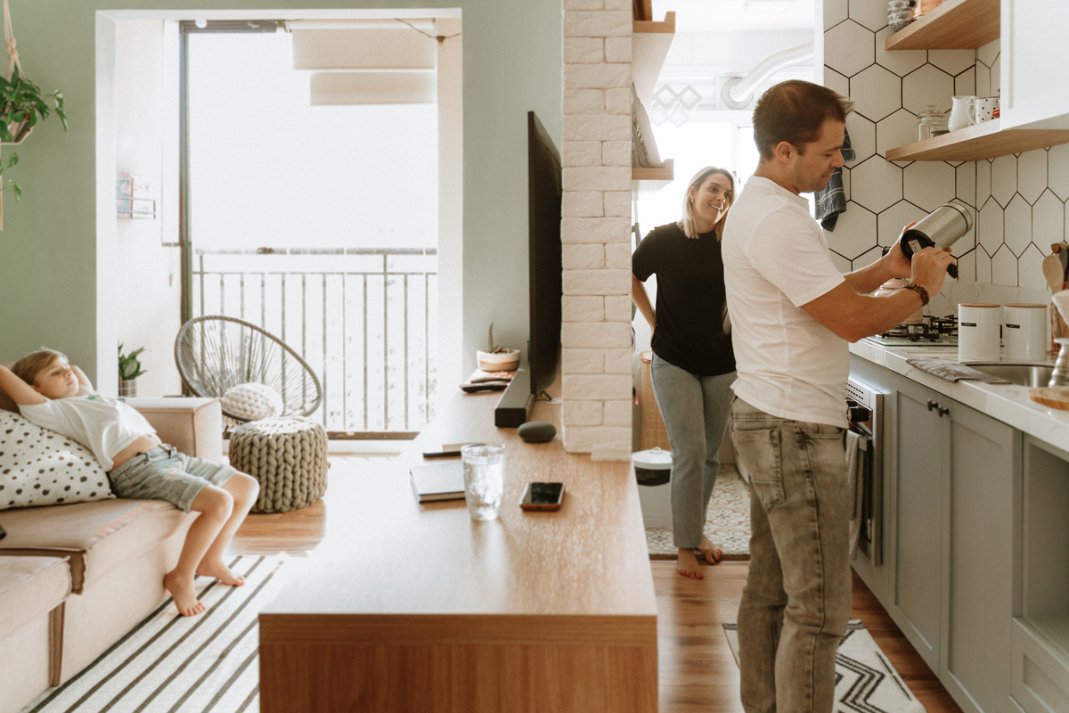 Ensaio fotográfico em casa