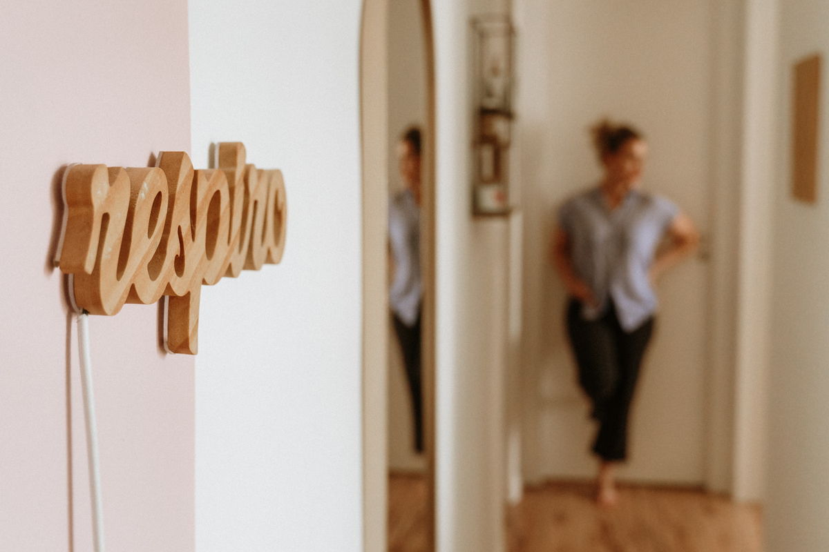 Fotografias de família em casa