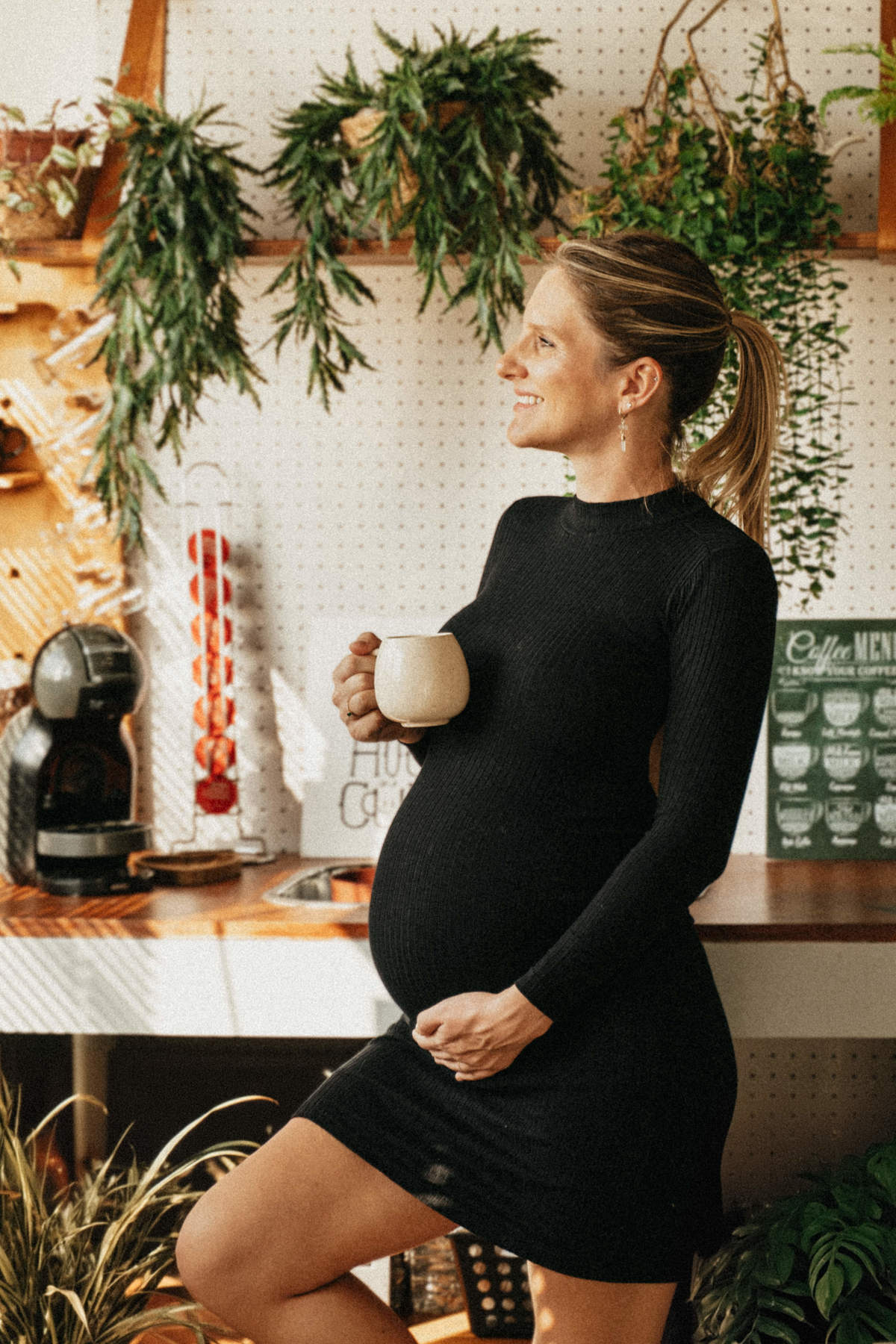 Ensaio fotográfico de gestante em Santos