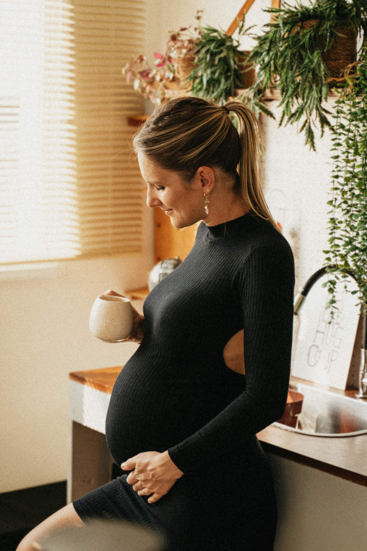 Ensaio fotográfico de gestante em Santos
