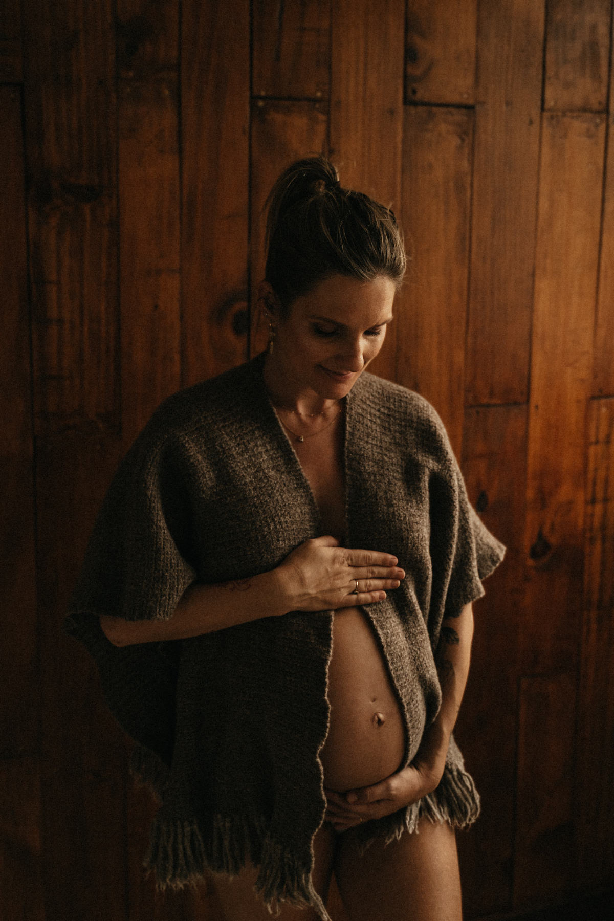 Ensaio fotográfico de gestante em Santos