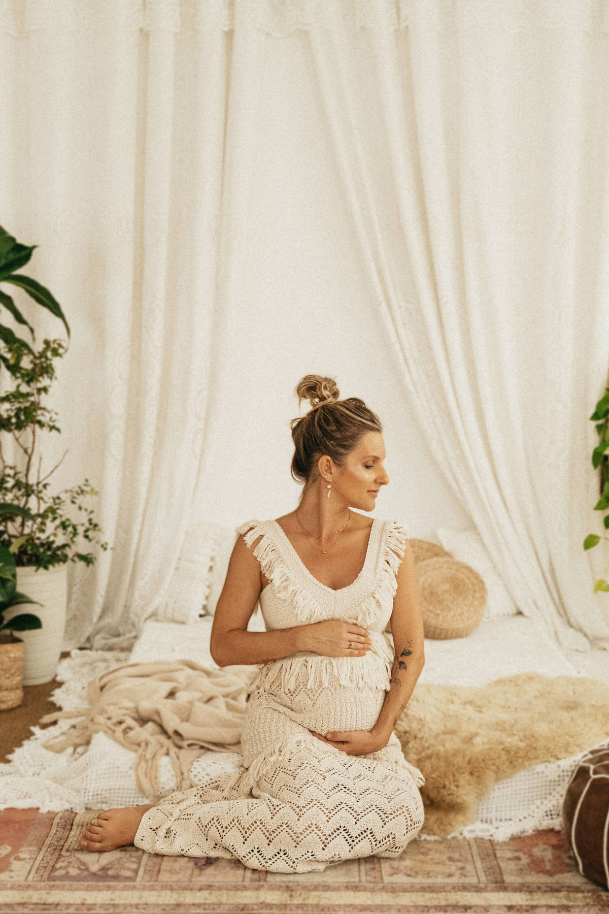 Fotografia de gestante em Santos