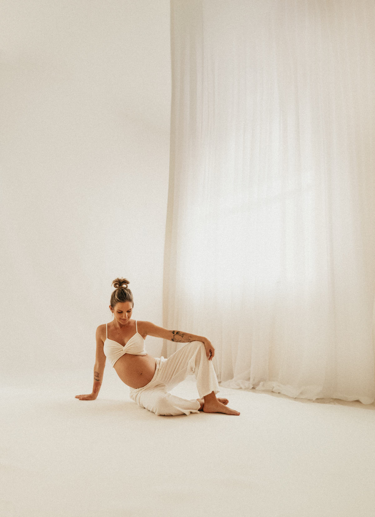 Ensaio fotográfico de gestante em Santos