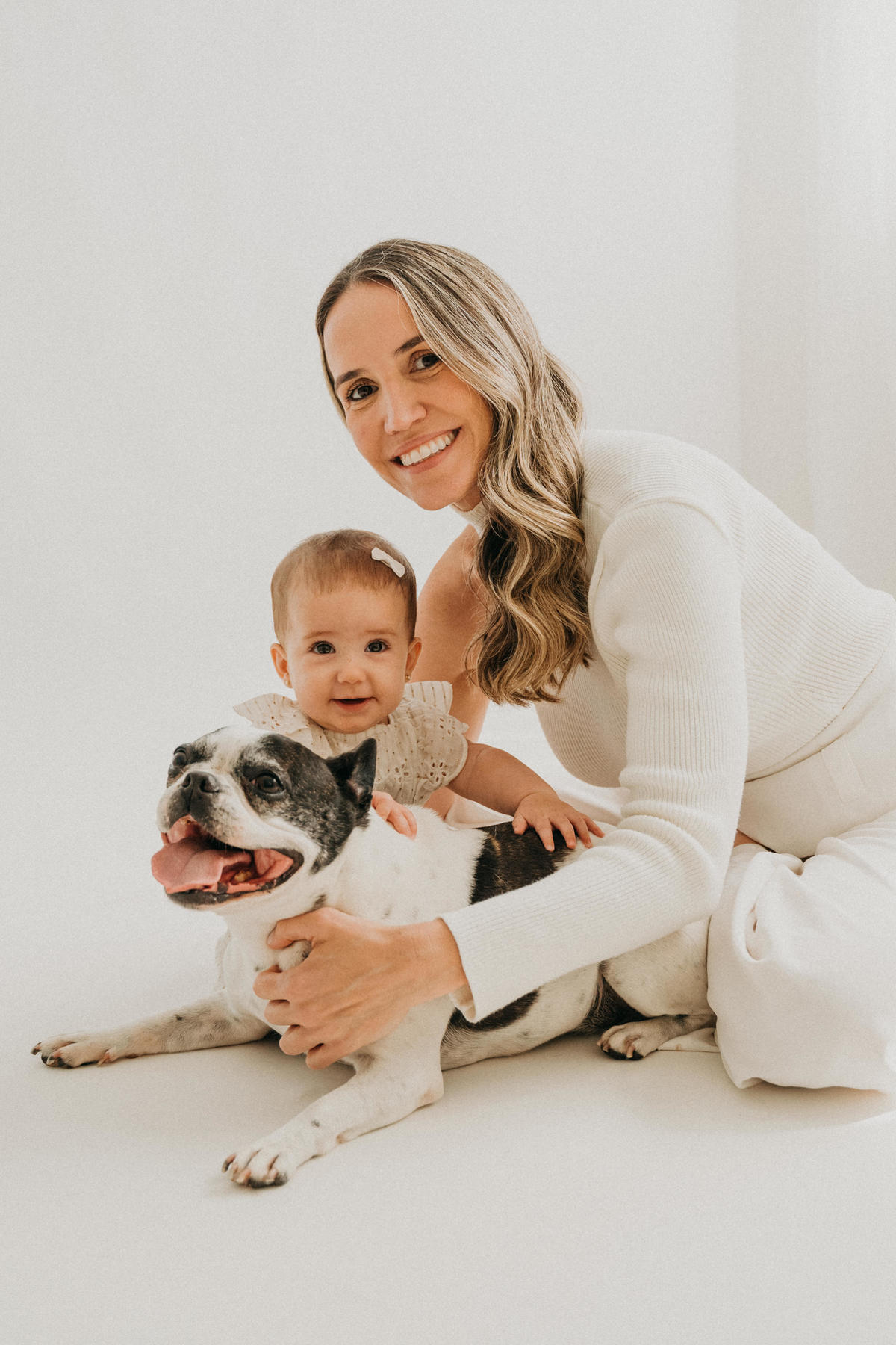 Sessão fotográfica mãe e filhas