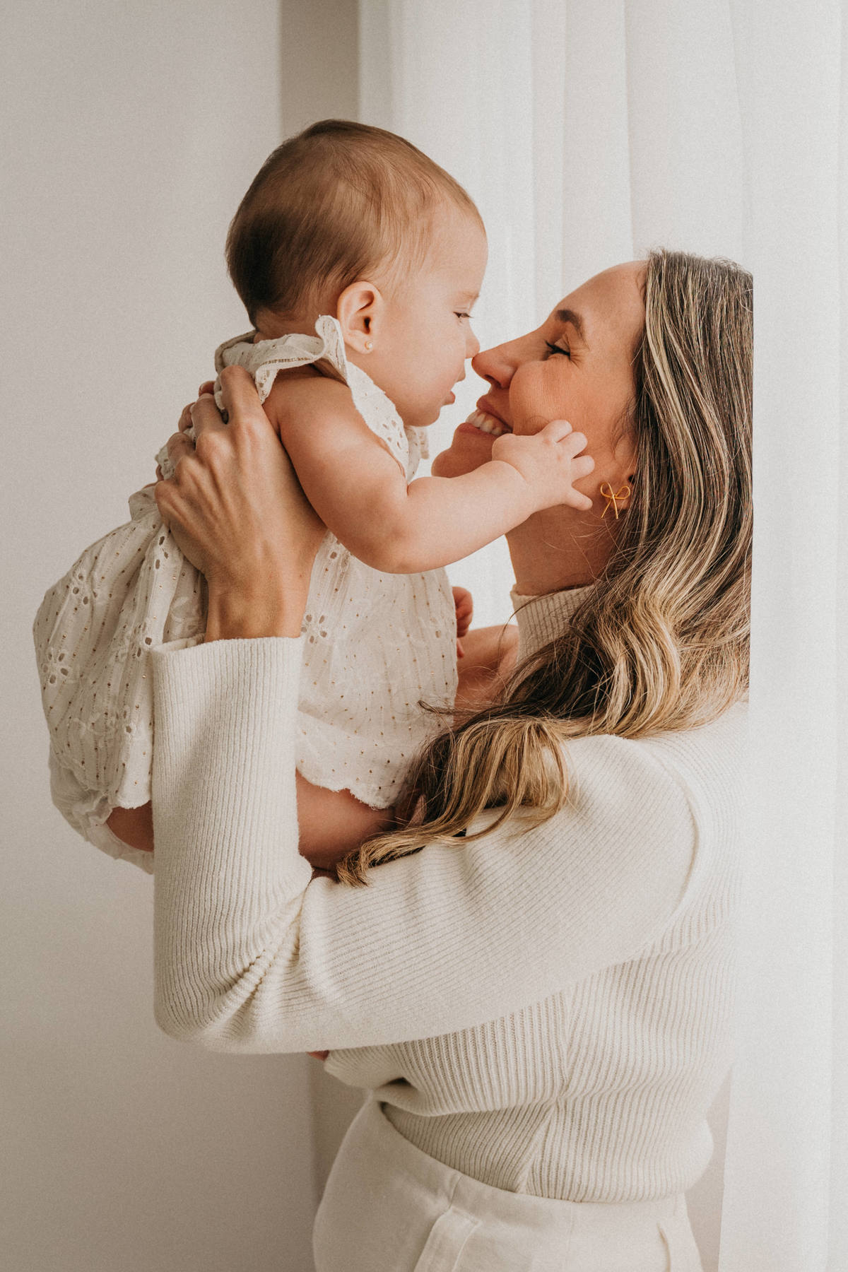 Sessão fotográfica mãe e filhas
