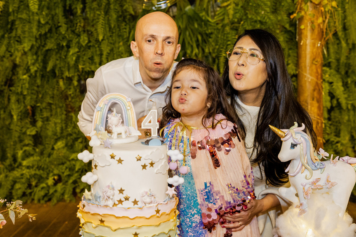 Fotografia de aniversário infantil em Santos