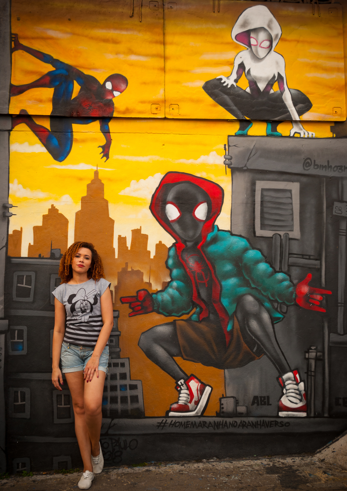Beco do Batman, Homem Aranha