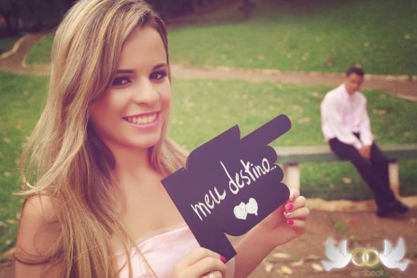 foto romantica no parque