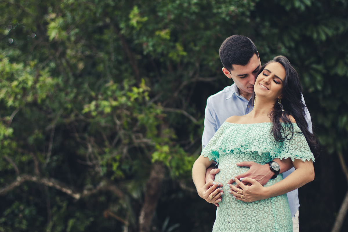 Muito amor a espera do pequeno príncipe - Ensaio Gestante - Condomínio Iporanga - Praia das Conchas - Guarujá/SP