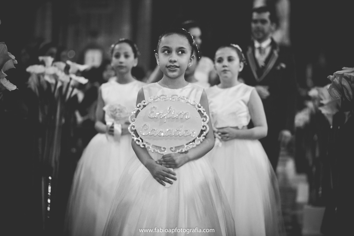 Daminhas - Cerimônia - Basílica de Santo Antônio do Embaré - Santos/SP.