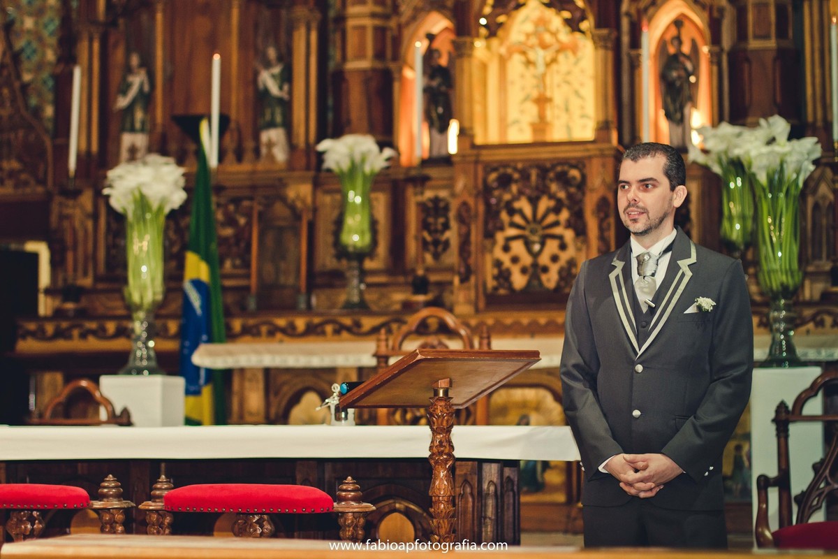 Cerimônia - Basílica de Santo Antônio do Embaré - Santos/SP.