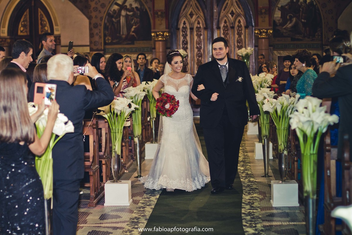 Cerimônia - Basílica de Santo Antônio do Embaré - Santos/SP.