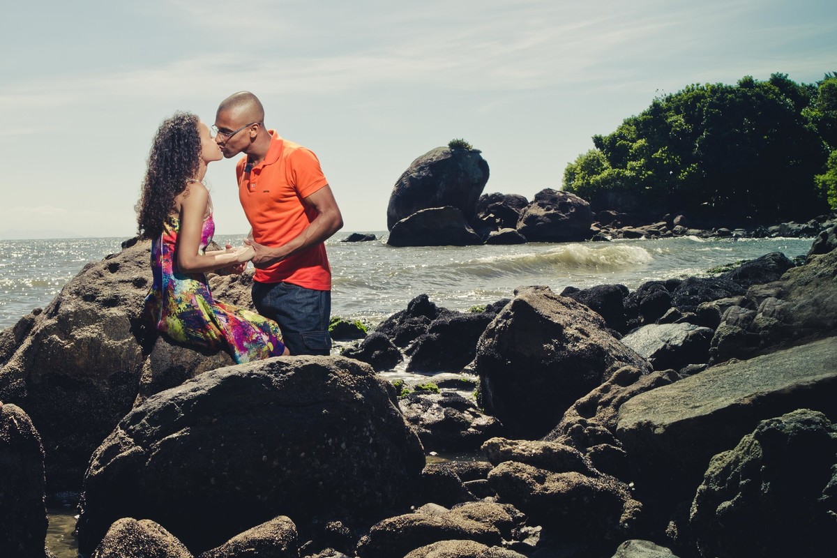 Amor - Noivos - Peruíbe/SP.