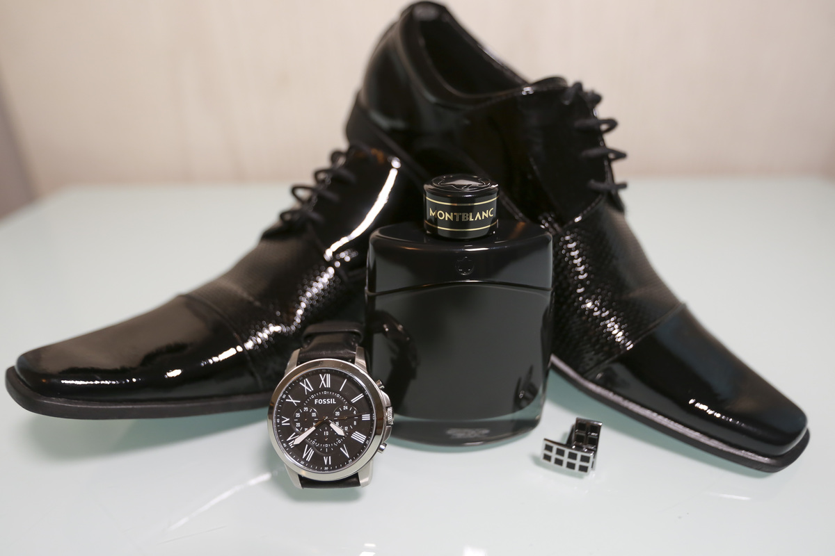 Acessórios do noivo