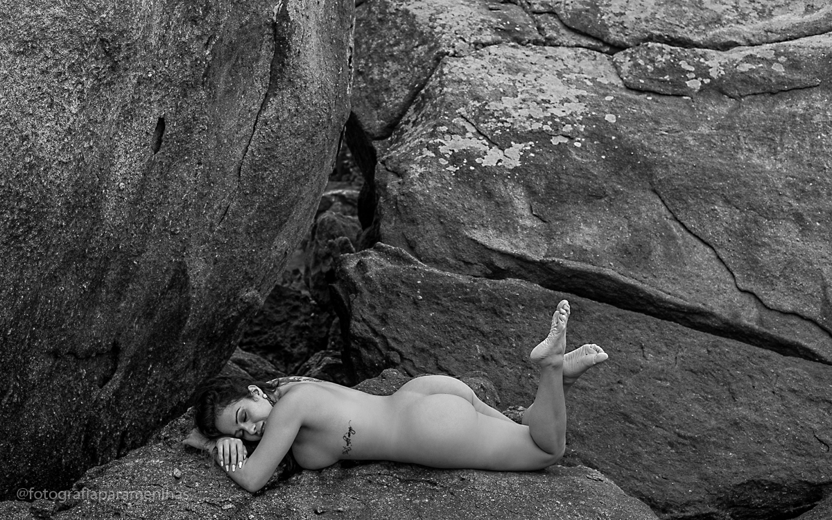 Ensaio sensual na Praia do Guaruja