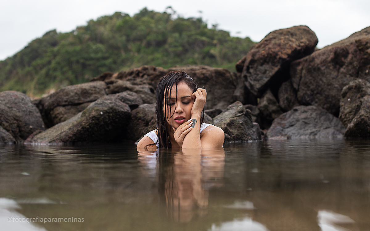 Ensaio sensual na Praia do Guaruja