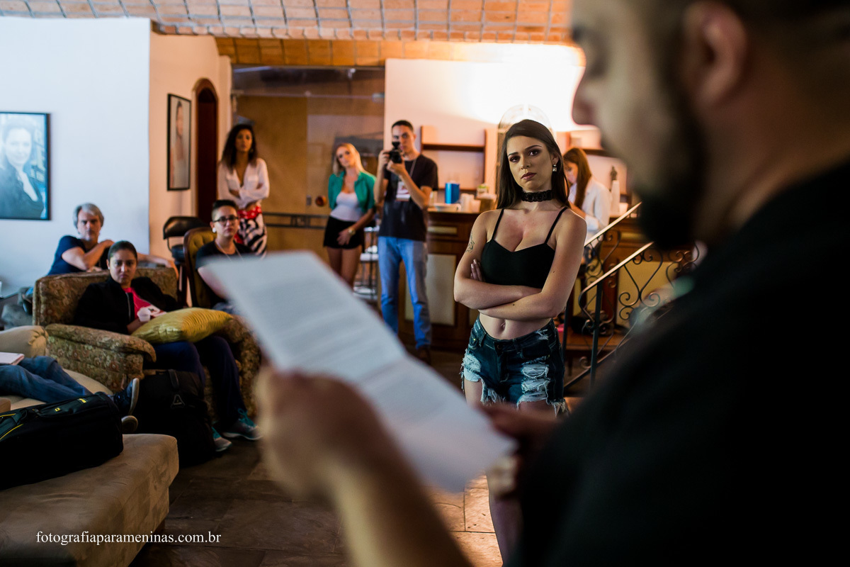Momento de emoção e comoção do Workshop Fotografia Para Meninas