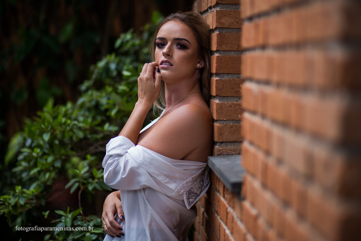 Aula Prática de Ensaio Sensual do Workshop Fotografia Para Meninas realizado em São Paulo