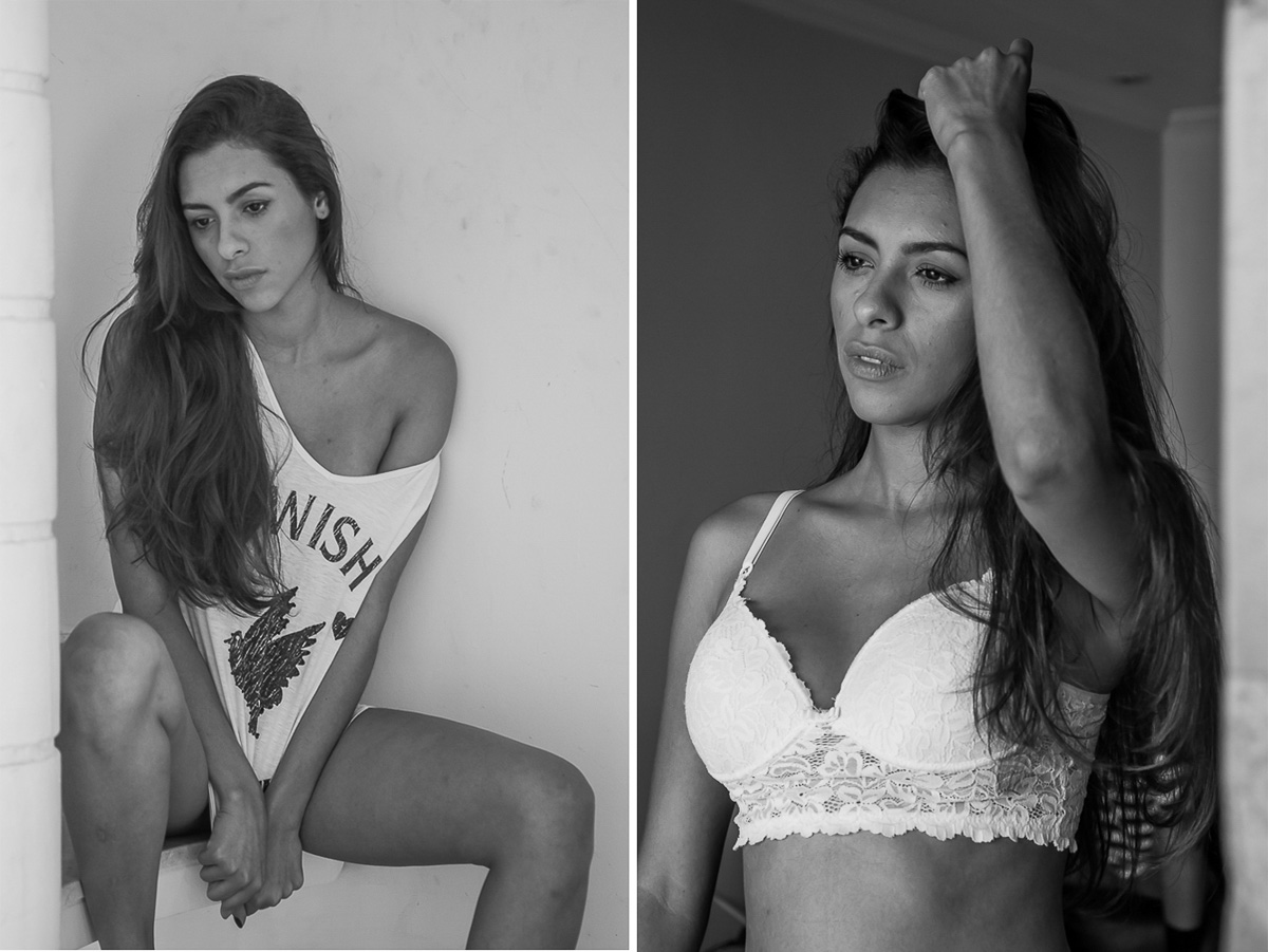 Fotografia Para Meninas realizando o Book Sensual da Sabrina em São Paulo