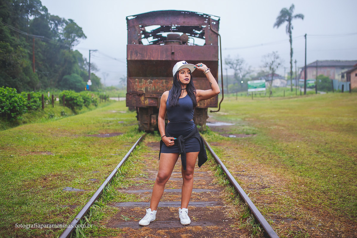 Ensaio lookbook da modelo Natalia Fernanda