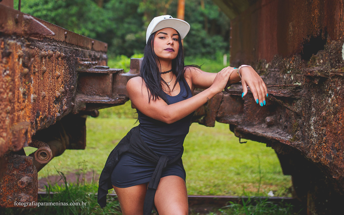 Ensaio lookbook da modelo Natalia Fernanda