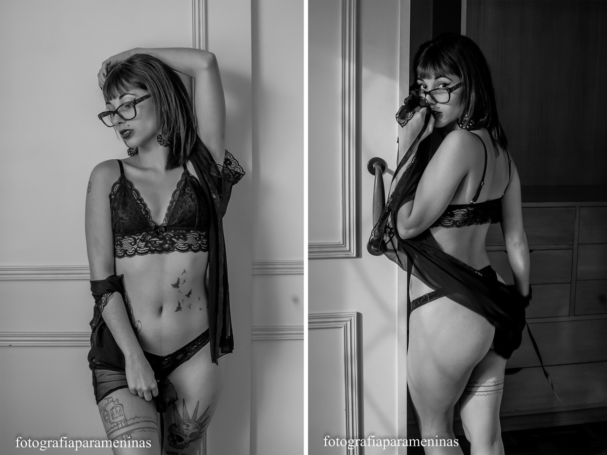 Ensaio Sensual realizado em São Paulo para o Fotografia para Meninas