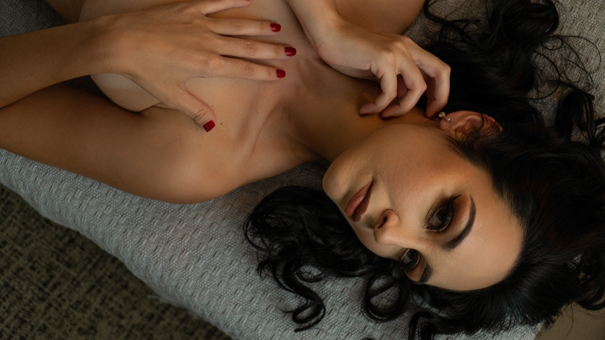 Ensaio Sensual da Aina feito em São Paulo