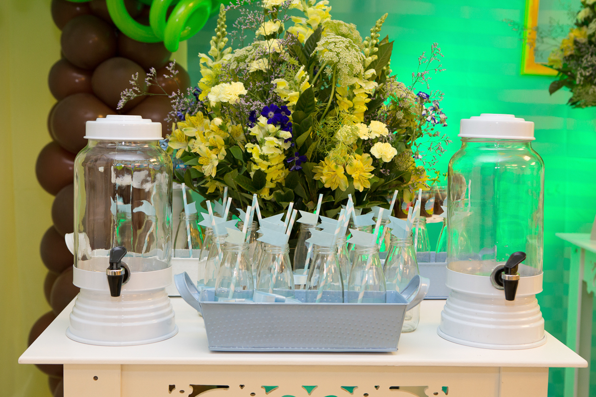 Suqueira - garrafas barquinho - aniversário infantil