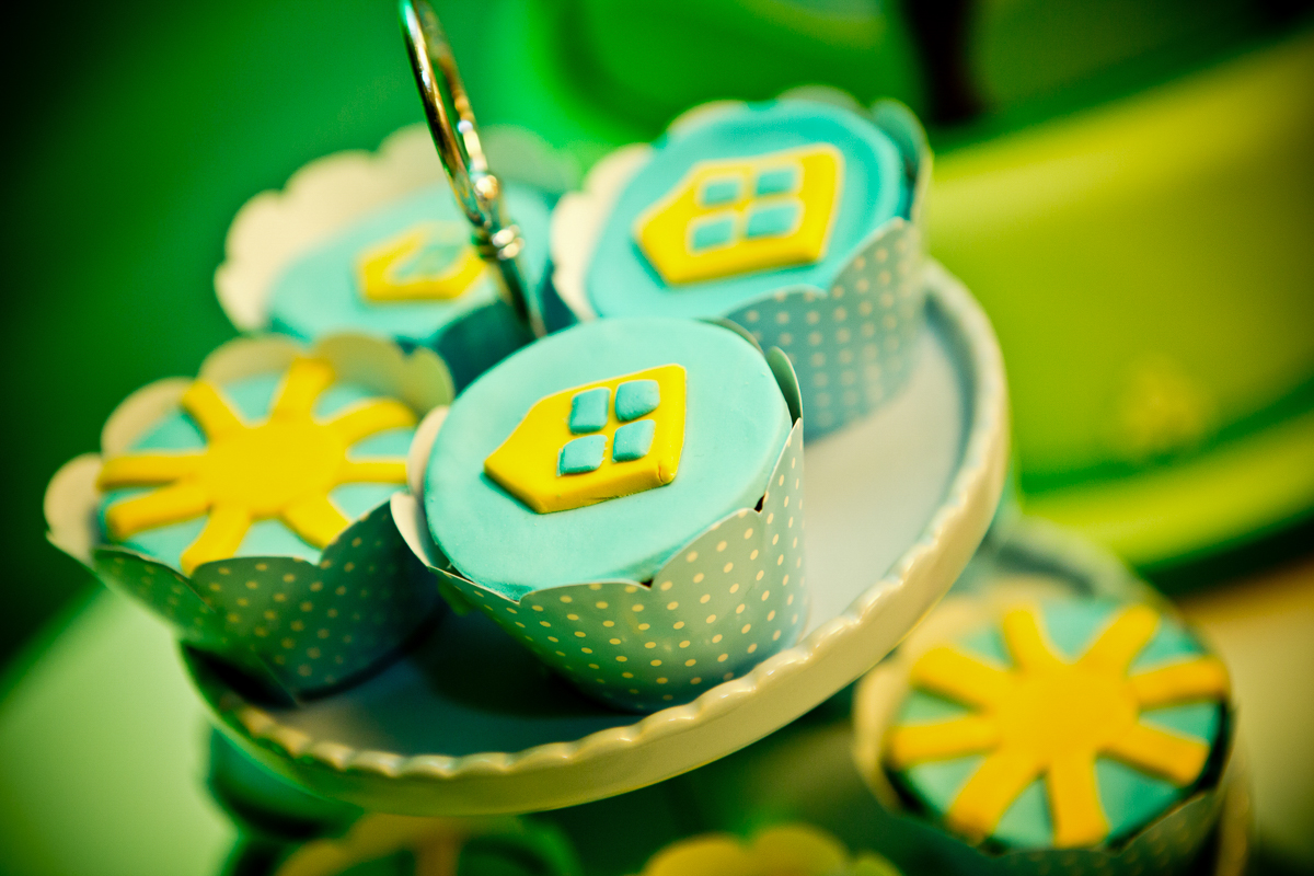 doces - cupcake - aniversário infantil - tema peppa pig