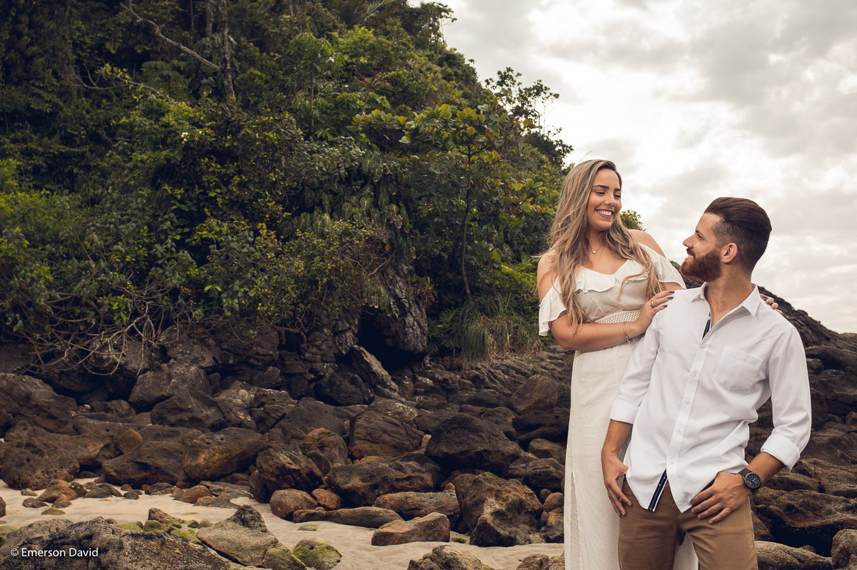 ensaio pre wedding praia são pedro guarujá sp