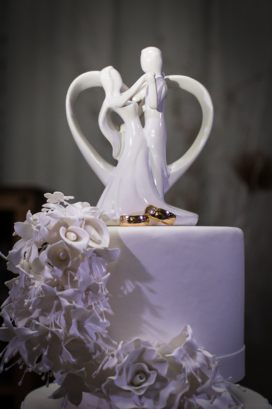 bolo fake noivos-topo de bolo-decoração-alianças