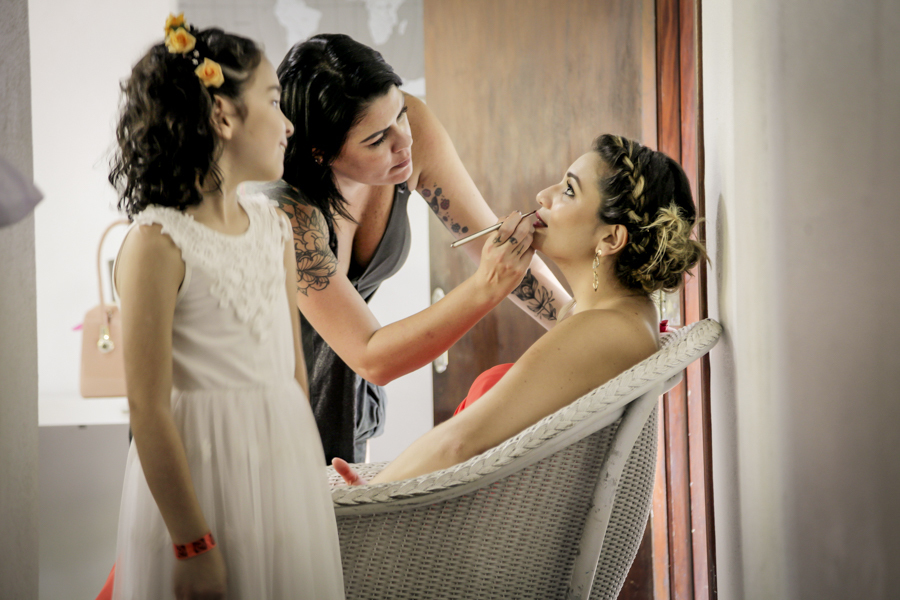 Casamento Ágatha e Matt. Espaço Uluar, Praia das Tonihas,Ubatuba. Making off