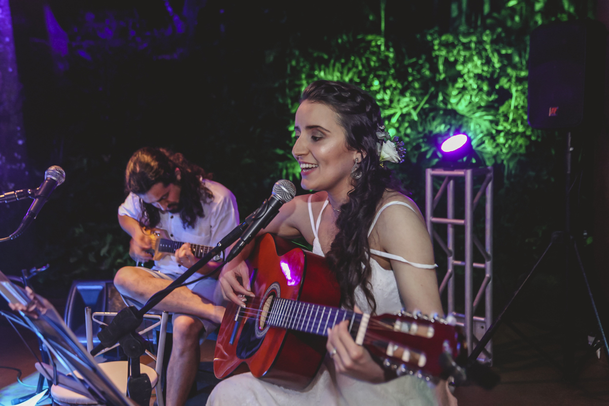 Casamento Mariana e Claudia. Ubatuba - Espaço Uluar. Recepção dos convidados