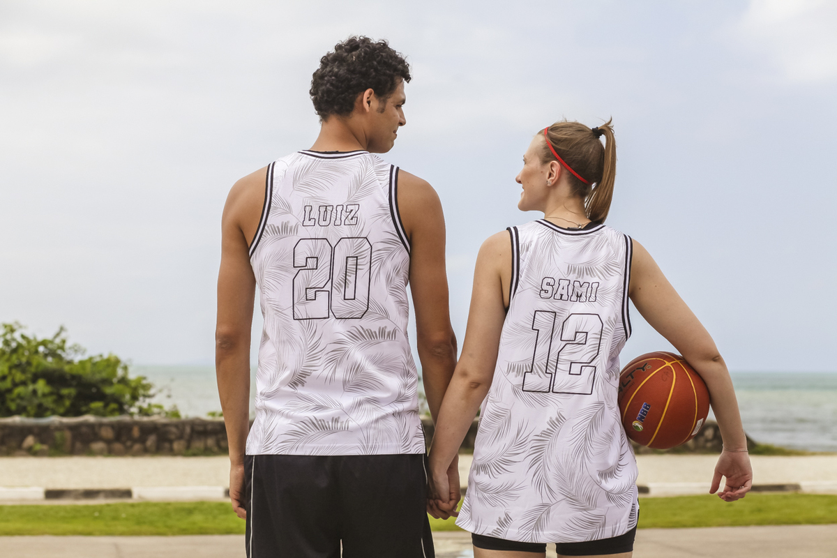 Ensaio fotográfico casal, basquete Ubatuba