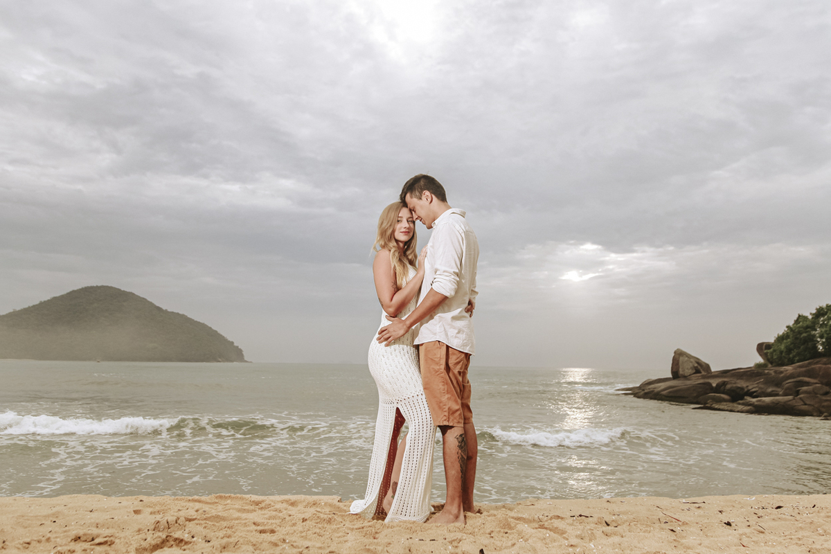 Ensaio Pré Wedding Rafaela e Ian - Vermelha do Norte - Ubatuba