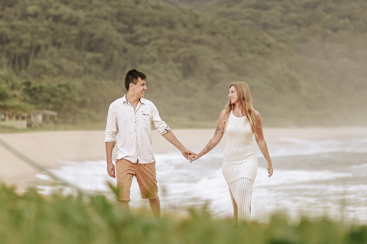 Ensaio Pré Wedding Rafaela e Ian - Vermelha do Norte - Ubatuba