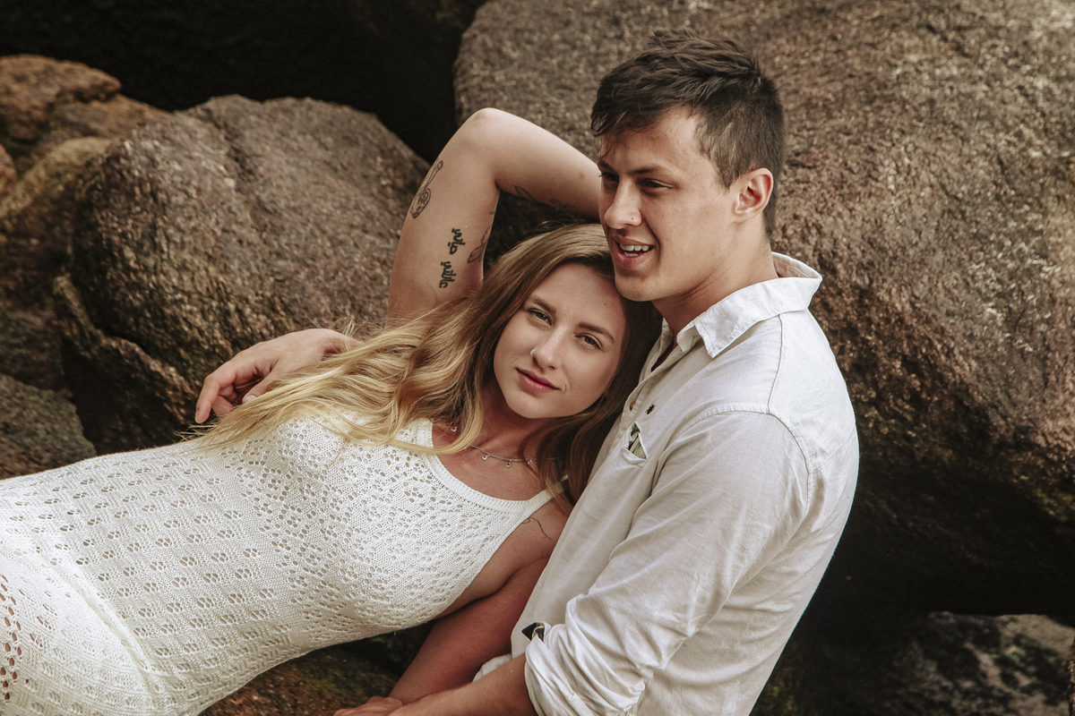 Ensaio Pré Wedding Rafaela e Ian - Ubatuba